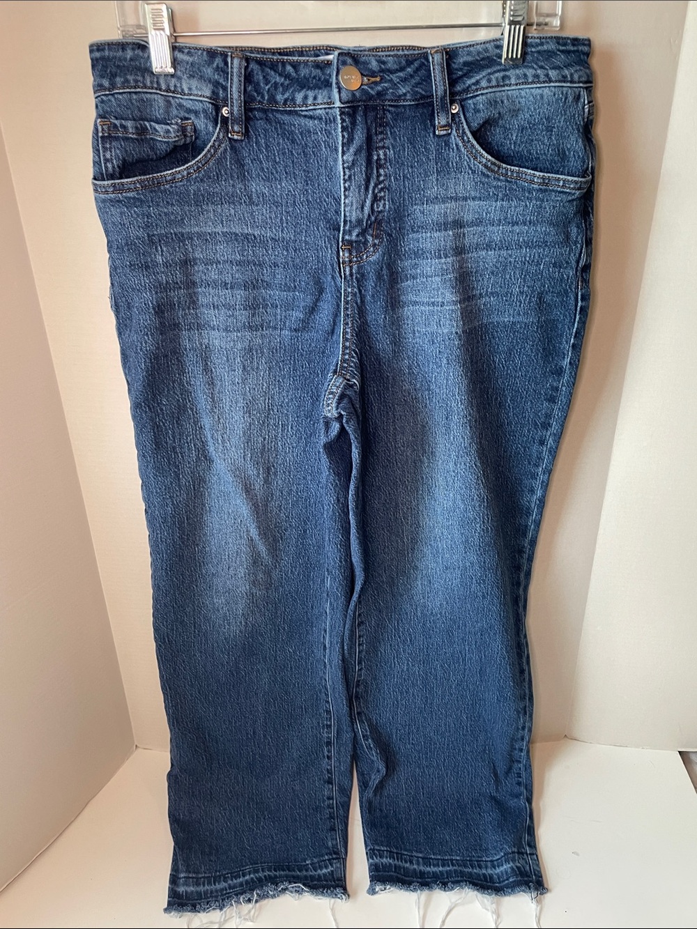 Royalty Womens Jeans Size 10  Raw hem  Wide legs